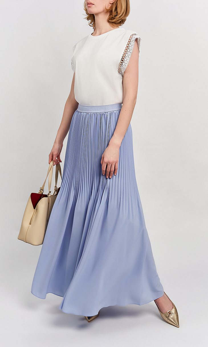 TWINSET: Сумка с пряжками и логотипом