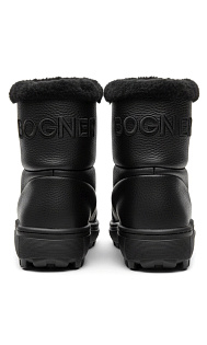 Полусапоги из кожи и меха