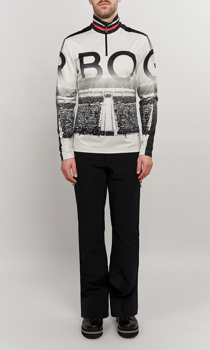 BOGNER: Лонгслив с молнией