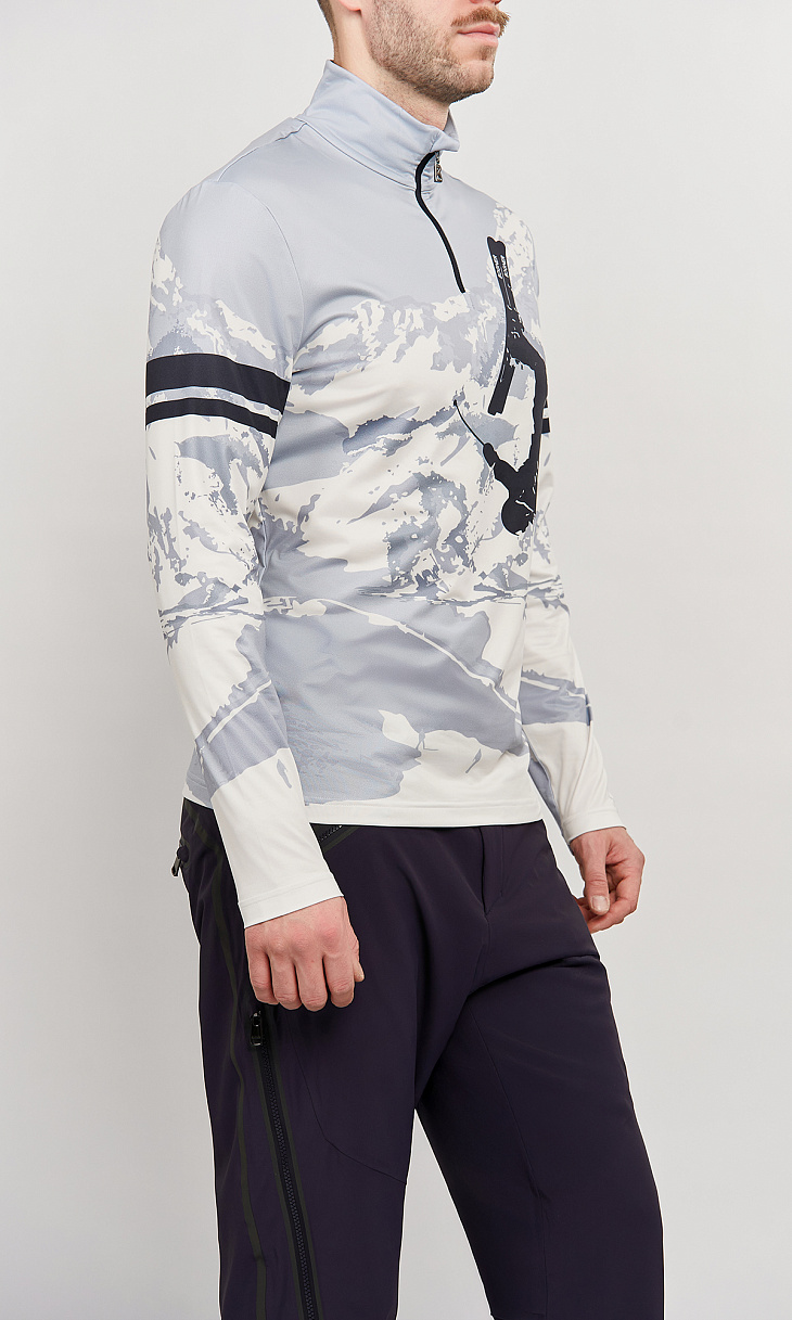 BOGNER: Лонгслив с молнией