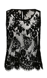Топ с кружевом