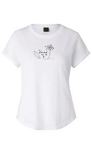 Футболка с принтом