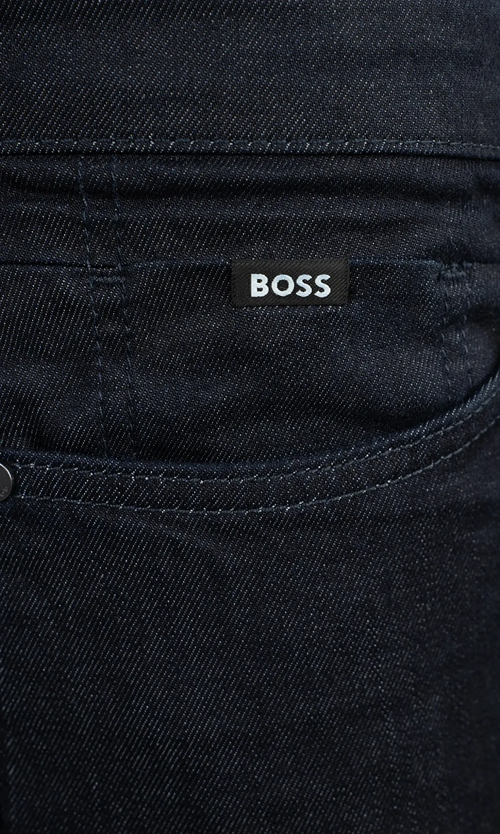 HUGO BOSS: Джинсы прямого кроя