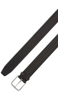 Ремень из плетеной кожи