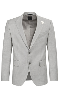 Пиджак из шерсти и вискозы