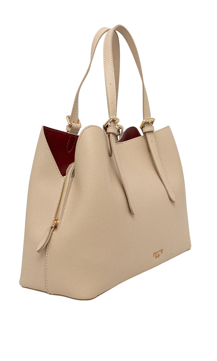 TWINSET: Сумка с пряжками и логотипом