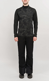 Лонгслив с молнией