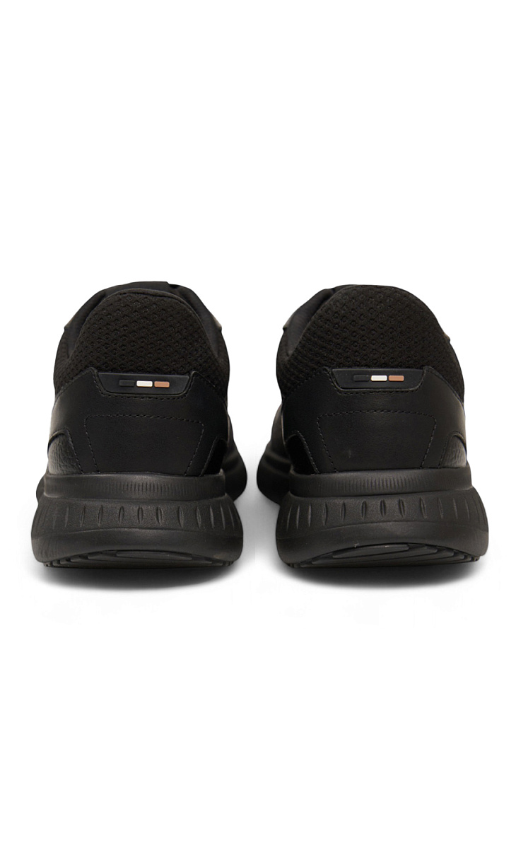 HUGO BOSS: Кроссовки из кожи