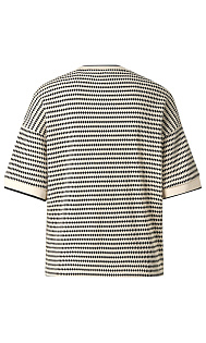 Пуловер с узором