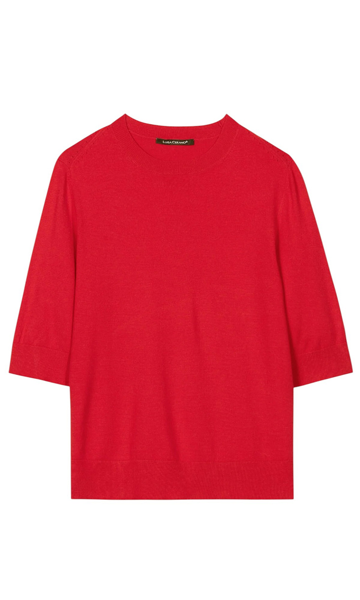 LUISA CERANO: Пуловер из вискозы