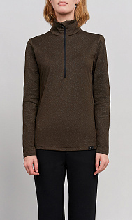 Лонгслив с молнией