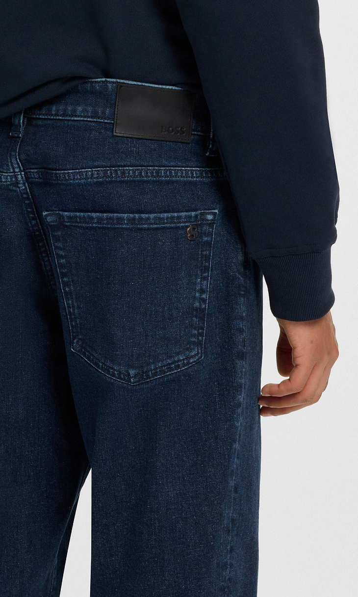 HUGO BOSS: Прямые джинсы