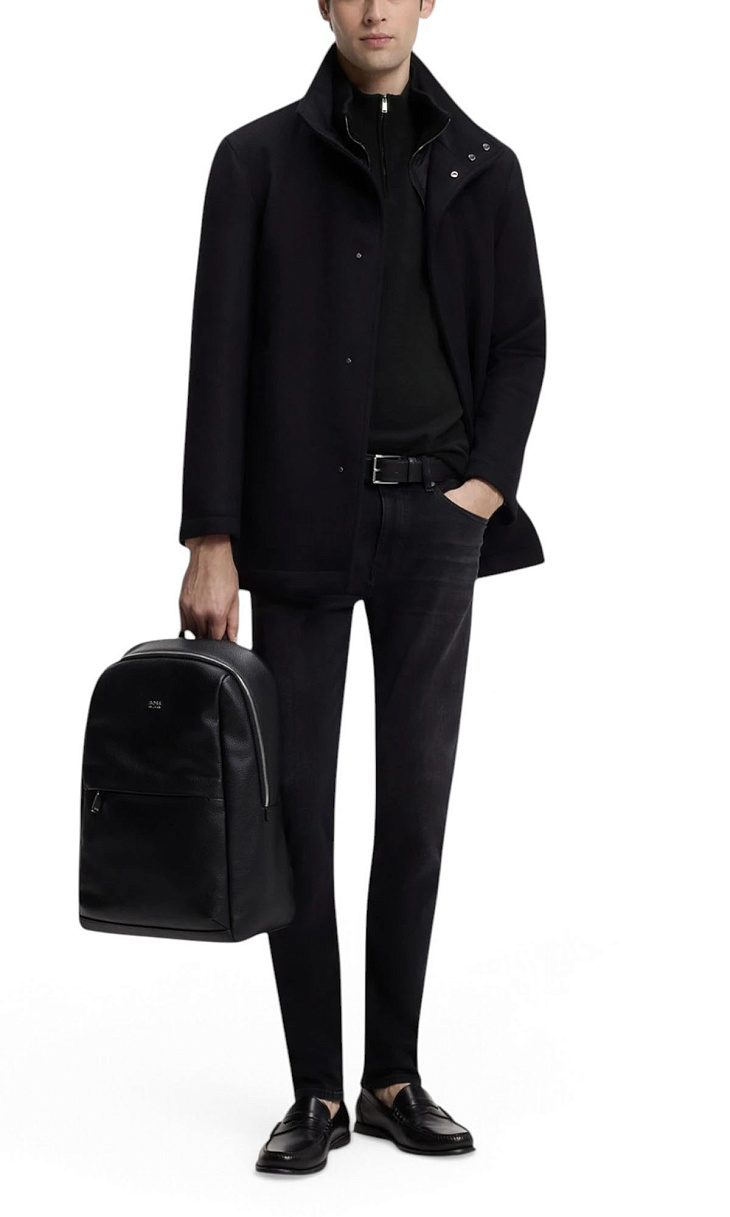 HUGO BOSS: Пуловер из шерсти и кашемира