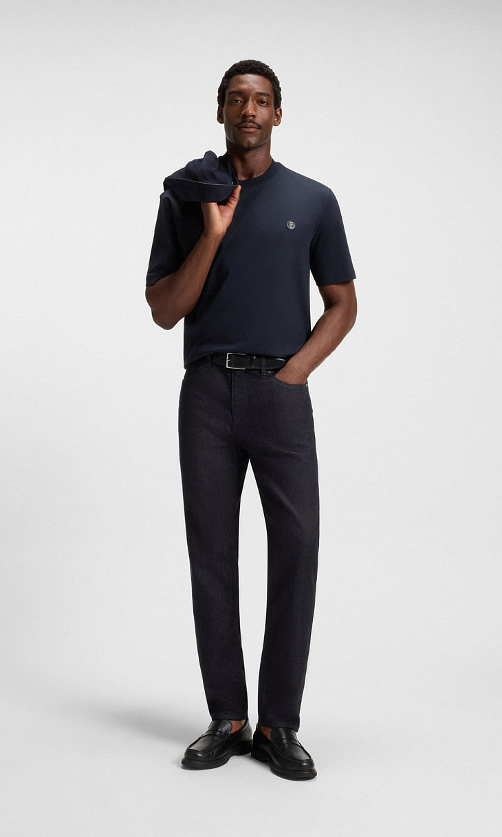 HUGO BOSS: Прямые джинсы
