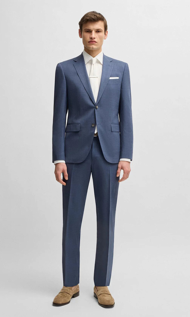 HUGO BOSS: Костюм в клетку