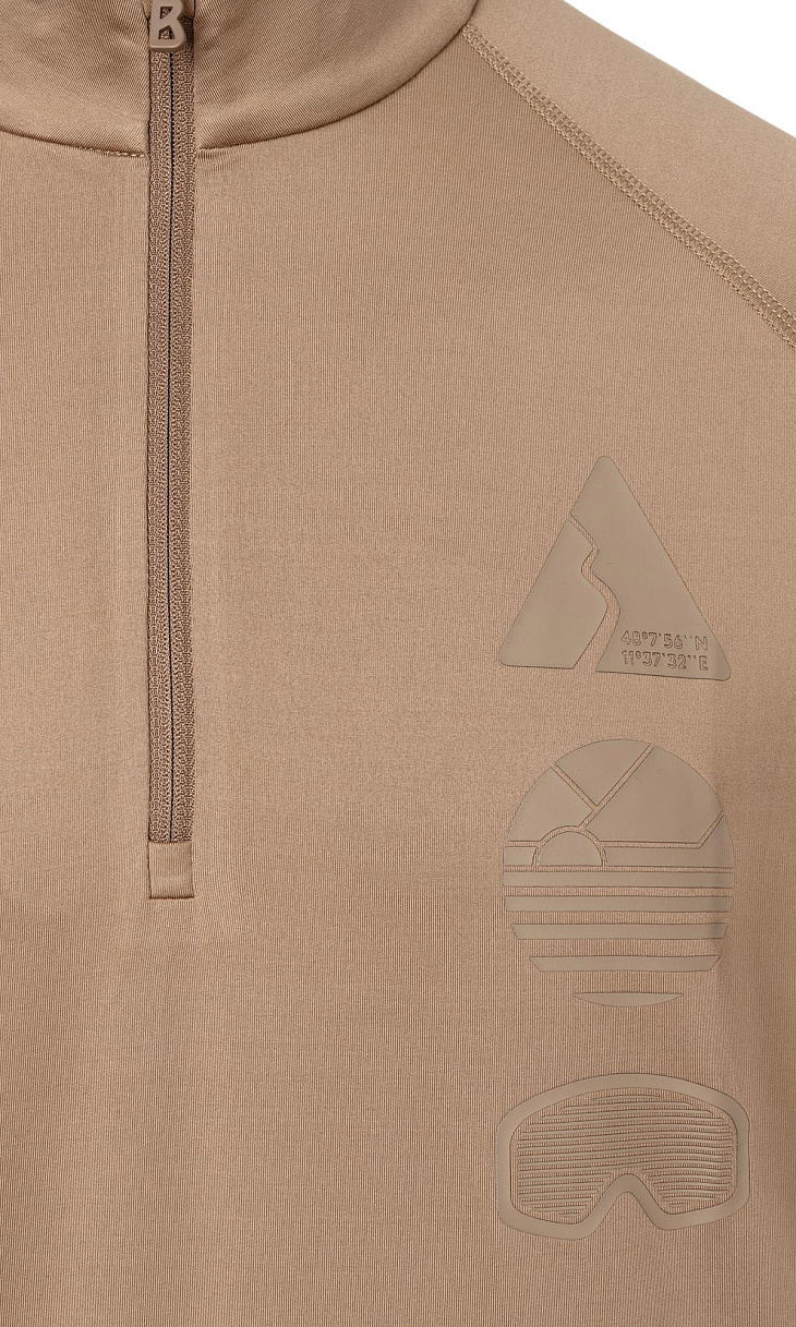 BOGNER: Лонгслив с молнией