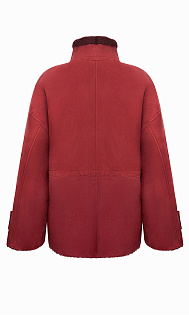 Дубленка с карманами