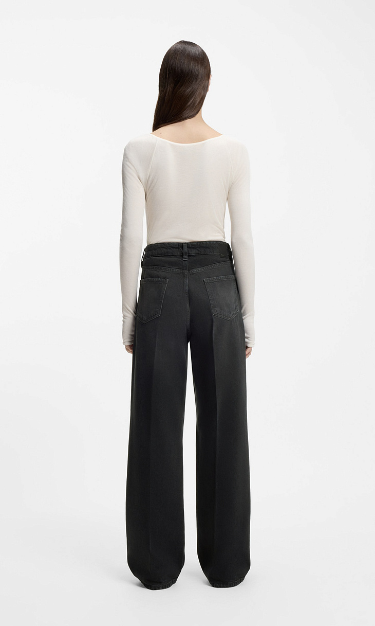 HUGO BOSS: Широкие джинсы