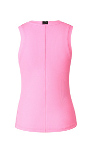 Топ в рубчик с принтом