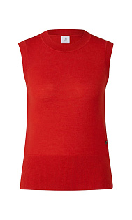 Топ из шерсти и шелка