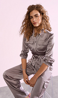 Блуза с поясом