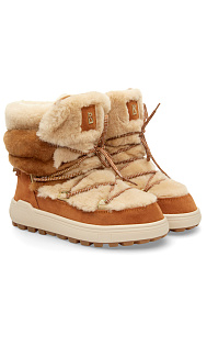 Мунбуты из замши и меха