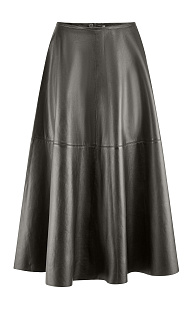 Юбка из кожи