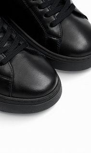 Кеды из кожи и меха