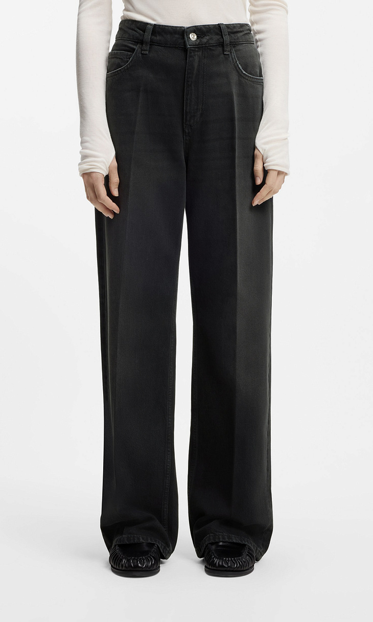 HUGO BOSS: Широкие джинсы