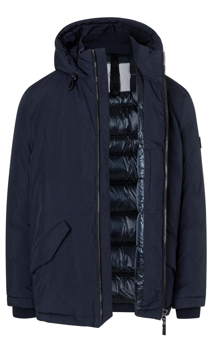 BOGNER: Пуховик с капюшоном