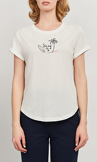 Футболка с принтом