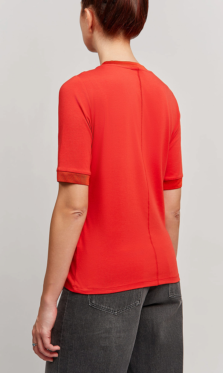 BOGNER: Футболка из хлопка и модала