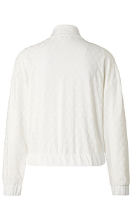 Бомбер с жаккардовым узором