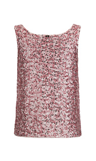 Топ с пайетками