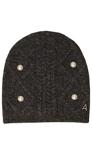 Шапка с жемчугом