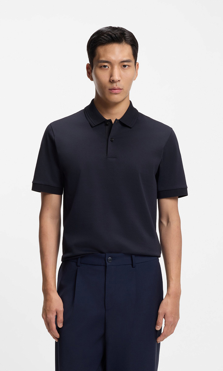 HUGO BOSS: Поло из хлопка