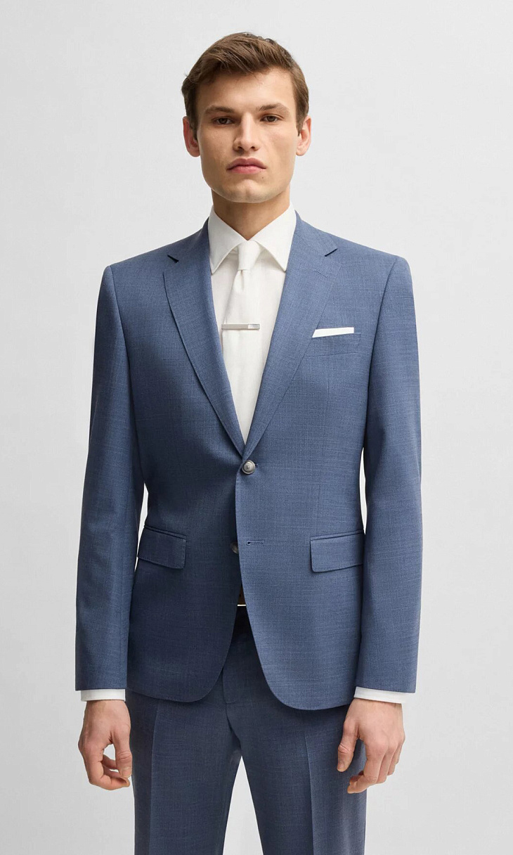 HUGO BOSS: Костюм в клетку