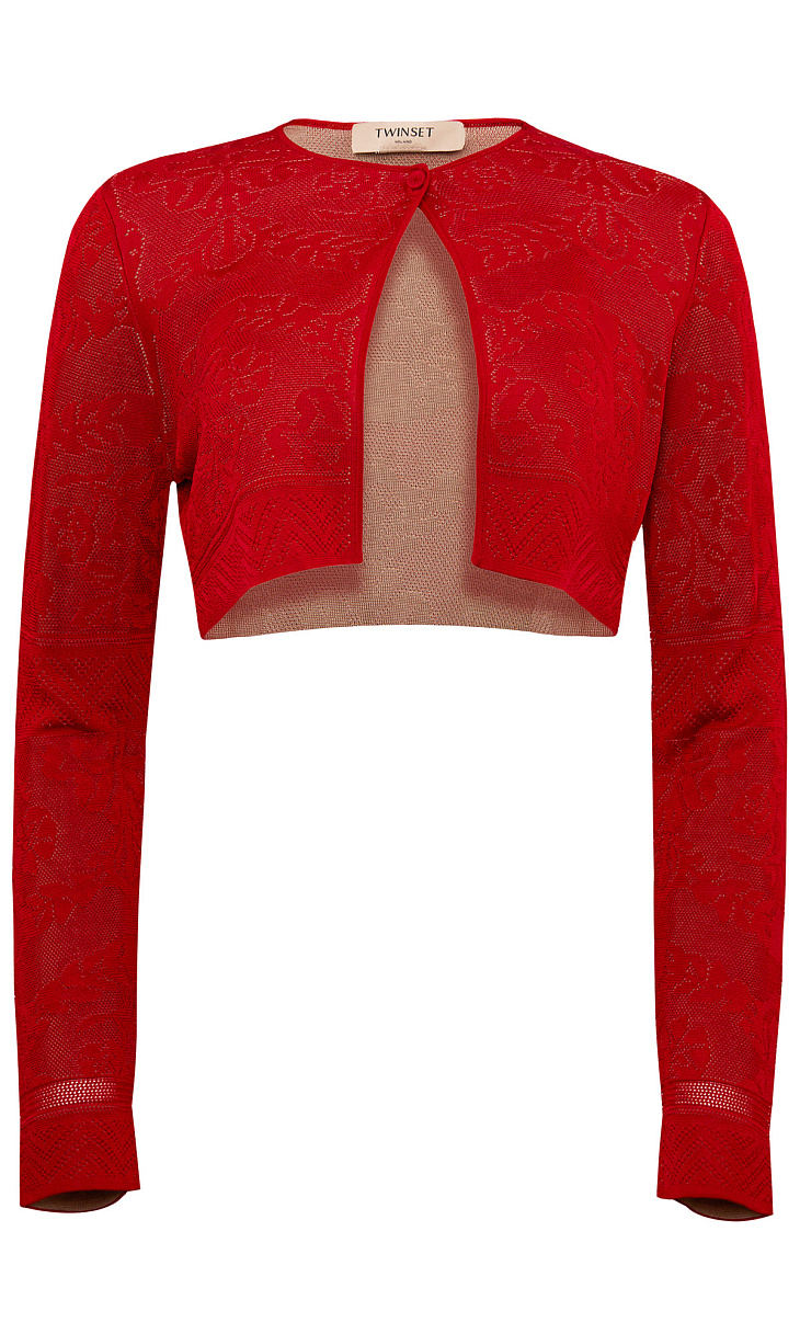 TWINSET: Ажурное болеро