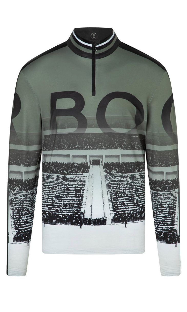 BOGNER: Лонгслив с молнией