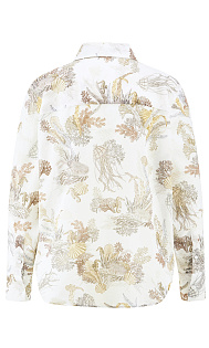 Блуза с принтом