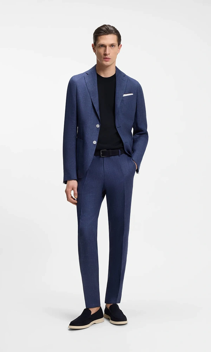 HUGO BOSS: Пуловер из шерсти мериноса