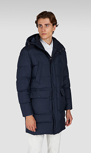 Пуховик с капюшоном