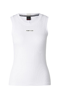 Топ в рубчик с принтом