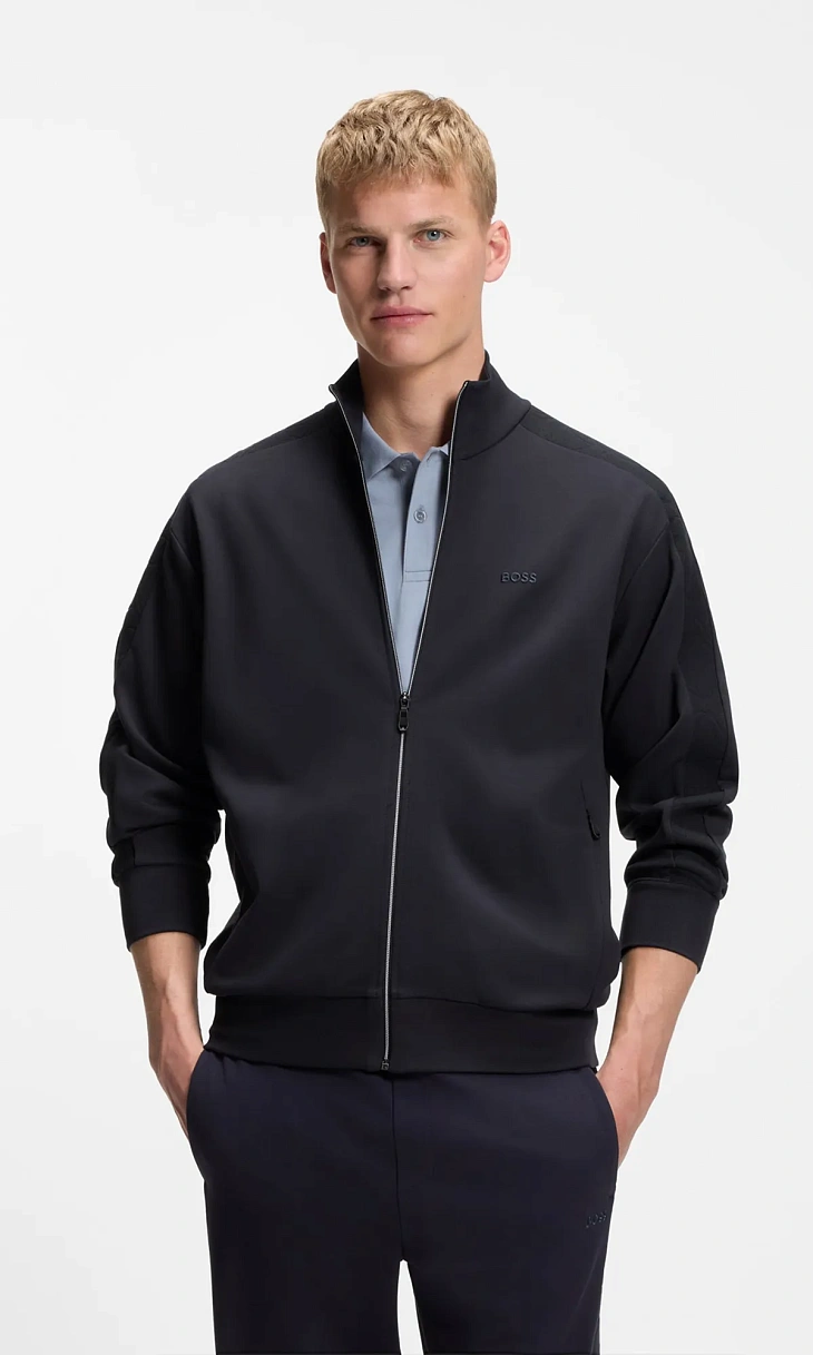 HUGO BOSS: Толстовка на молнии