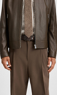 Двусторонний ремень из кожи