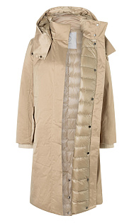 Пуховик с капюшоном