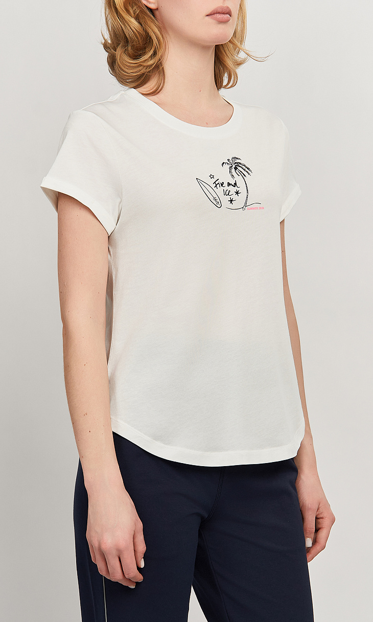 BOGNER: Футболка с принтом