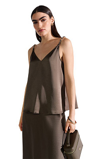 Топ на бретелях