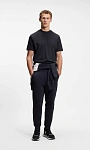 HUGO BOSS: Футболка с жаккардовой отделкой