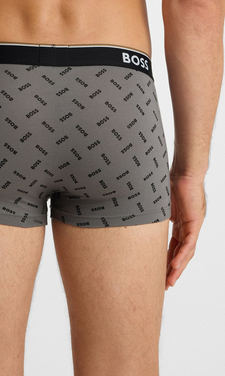 HUGO BOSS: Комплект трусов из хлопка